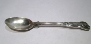 Sterling Silver Antique English Spoon Hallmarked Shell Pattern 29 Grams photo