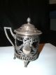 Lovely Early 19th Century Sterling Silver Mustard Pot/jam Jar French ?? Mustard Pots photo 1