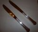 Towle Sterling Silver Luncheon Knife/knives - Pair - Two - 1970 ' S - No Monogram Towle photo 1
