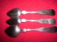 3 Rare T.  P.  Emerson Silver Spoons 2 - 5.  75 