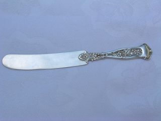 Antique Whiting Sterling Silver Butter Knife - Dresden C.  1896 photo