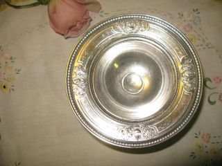 Antique Victorians Silverplate Candy Bowl / Tray photo