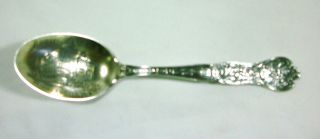 Fessenden Sterling Silver Souvenir Spoon Public Library Minnesota photo