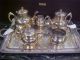 Stunning. . .  Luxury Webster Silver Silverplate Large Tea Set/coffee Service 6pc Tea/Coffee Pots & Sets photo 2