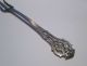 Antique Sterling Silver Rogers Lunt Bowlen Pierced Cocktail Fork 11 Grams Souvenir Spoons photo 7