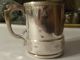 Old Gorham Victorian Silver Child ' S Baby Cup Engraved Coin Silver (.900) photo 1