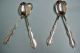 4 Camelot Melody Oval Soup Spoons - 1964 Rogers Floral - - Clean & Table Ready Oneida/Wm. A. Rogers photo 1