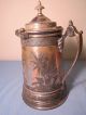Antique Vintage Reed & Barton Silverplate Tea Water Pitcher Tankard W Ice Lining Tea/Coffee Pots & Sets photo 4