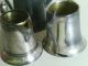 Vintage Sheffield Silverplate Tea Set Pitcher Creamer Open Sugar Handles Lid Tea/Coffee Pots & Sets photo 2