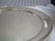 Sterling Silver Oval Handled Tray,  Wallace 