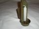 Very Old Metal Antique Candle Holdel With Handel And Wind Gaurd Candlesticks & Candelabra photo 1