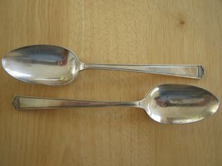 5 Anniversary 1847 Rogers Table Spoons photo