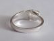 Sterling Silver Spoon Ring - Deakin & Francis / Art Deco - Sz 6 (5 To 6) - 1934 Other photo 2
