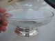 Vintage Watson Sterling Silver Crystal Small Dish/bowl/coaster 1880 - 1955 Dishes & Coasters photo 1