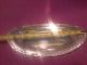 Antique Silverplate Oval Tray/banana Boat/dish 3 Flower Edge Design Platters & Trays photo 3