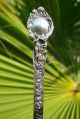 1900 Antique Solid Silver 800 Cherubs & Roses Barock Style Cake Server Very Rare Tea/Coffee Pots & Sets photo 4