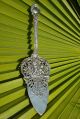 1900 Antique Solid Silver 800 Cherubs & Roses Barock Style Cake Server Very Rare Tea/Coffee Pots & Sets photo 6