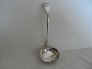 Victorian Silver Plate Large Ladle By Stephenson & Sons photo