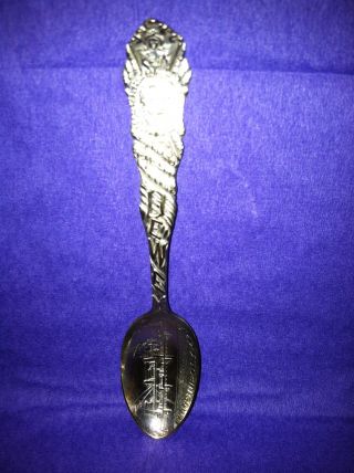 Vintage Admiral Dewey Loving Cup Collector Spoon Flagship Olympia - photo