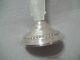 National Silver Co Sterling And Crystal Candle Holder 6 