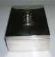Vintage Deco Silverplated Table Top Cigarette Box Ca 1930 ' S Other photo 1