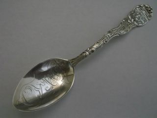 Sterling Silver Nebraska,  Omaha Vintage Souvenir Spoon photo