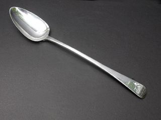 Antique 1825 English Sterling Silver Turkey Stuffing Spoon William Seaman London photo