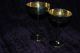 Pair Of Silver With Bronze Lineing,  Wine Goblets Cups & Goblets photo 1