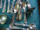 Vintage & Antique Silverplate Flatware 60 Pcs Matched Sets For Jewelry Mixed Lots photo 4