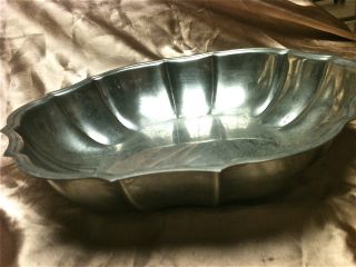 @@ Vintage Antique Silver Plated Serving Bowl Stunning photo