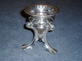 Fine Victorian Silver Plate Victorian Chalice Or Goblet photo