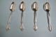4 Affection Teaspoons - Ornate 1960 Community - Floral - Clean & Table Ready Other photo 1