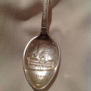 Norwegian? 830 Silver Spoon Souvenir Olav Trygves0n photo