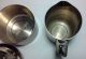 Vtg Silverplate Set Coffee Pot Sugar Bowl W/ Lids & Creamer Unmarked Tea/Coffee Pots & Sets photo 7