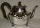Antique Barbour Silver Co.  Tea/coffee Set - 6 Pc - Art Nouveau Style - Ebony Handles Tea/Coffee Pots & Sets photo 2