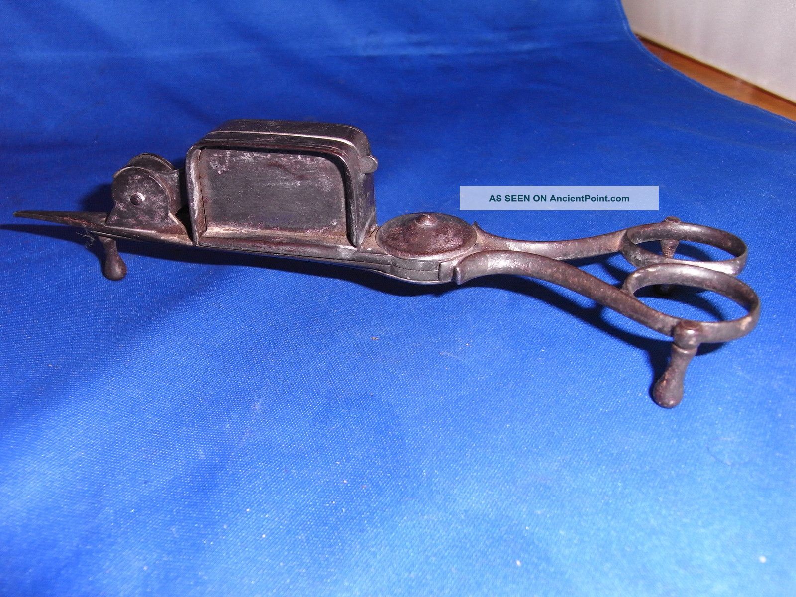 Antique Late 18th Century Wrought Steel Candle Douters/candle Snuffers Other photo