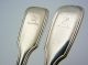 2 - English Sterling Silver 1830 Master Salt Spoons Fiddle Other photo 3