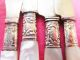 4 Antique Mother - Of - Pearl & Sterling Knives Gorgeous Silverware Victorian Mixed Lots photo 1