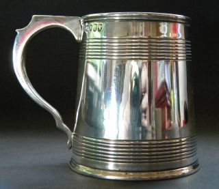 Henry Holland Antique English Victorian Sterling Silver Mug London 1865 photo