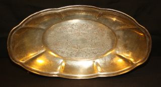 Unknown Silverplate Tray photo