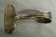 Antique Birks Sterling Silver Baby Food Pusher Round Handle Circa 1900 - 1910 Other photo 1