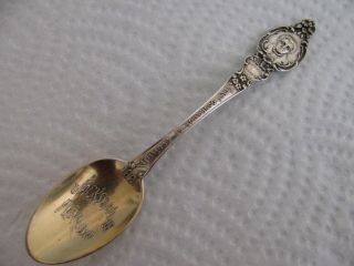Sterling Silver Souvenir Spoon Florida photo