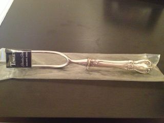 Nwt Towle Sterling Holding / Serving Fork With Stainless Steel photo