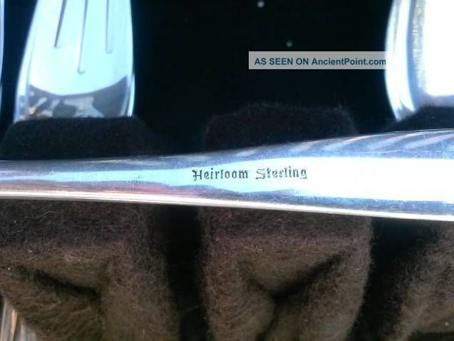 Sterling Silver Flatware Set - Heirloom Other photo