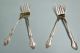 4 Affection Salad Forks - Ornate 1960 Community - Floral - Clean & Table Ready Other photo 1