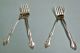 4 Affection Salad Forks - Ornate 1960 Community - Floral - Clean & Table Ready Other photo 2