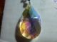 Large Swarovski Pear Shape Teardrop Crystal Pendant Necklace W Moonstone Nuggets Other photo 9