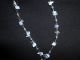 Large Swarovski Pear Shape Teardrop Crystal Pendant Necklace W Moonstone Nuggets Other photo 11