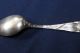 Sterling Silver Souvenir Spoon Of Female Graduate In Cap And Gown Souvenir Spoons photo 2