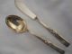 Oneida Community Plate Morning Star Silverplate Set Of Serving Forks Spoons Oneida/Wm. A. Rogers photo 3